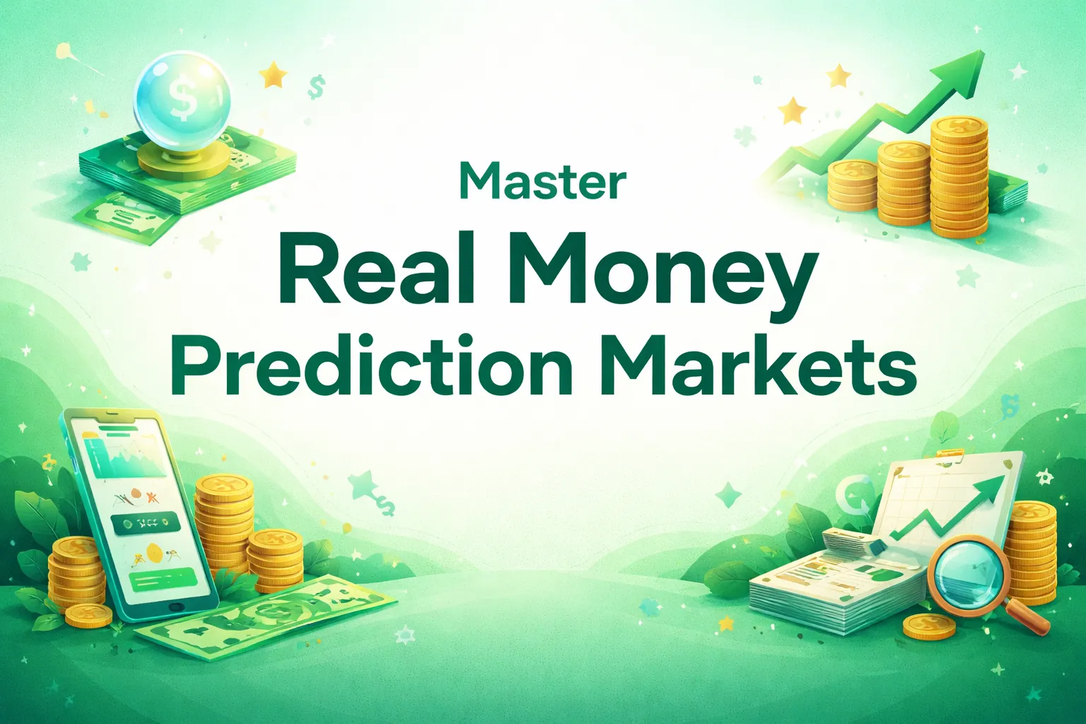 Real Money Prediction Markets Hero